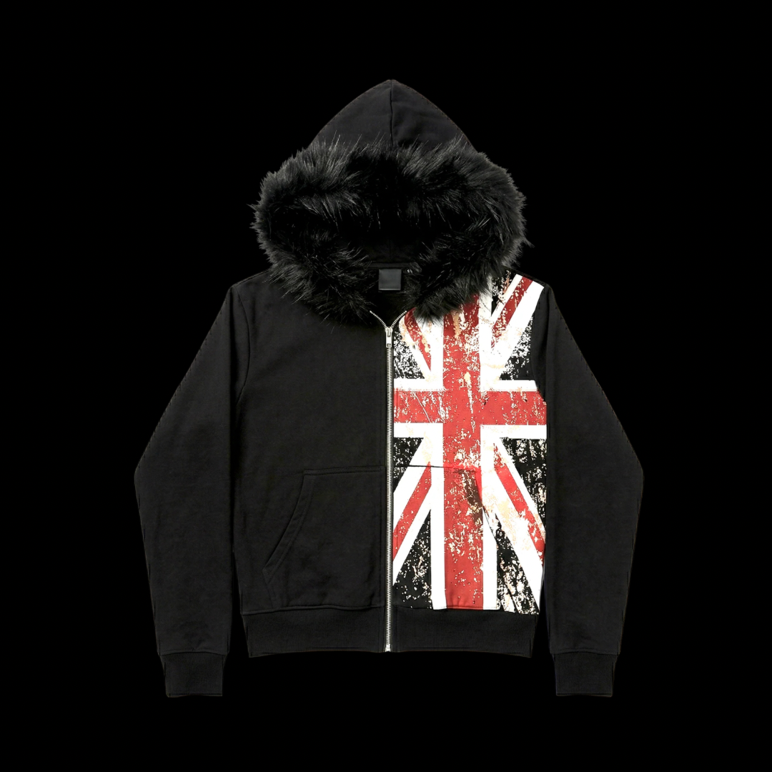 REBEL UK ZIP-UP