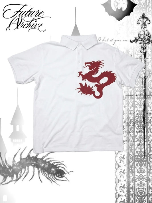 DEAN BLUNT RED DRAGON POLO