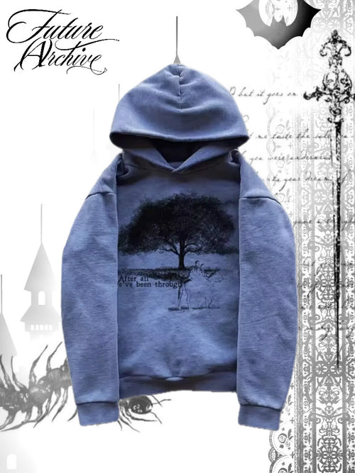POISON TREE HOODIE (GREY)
