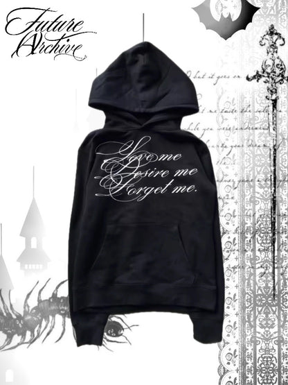 FORGET ME HOODIE (BLACK)