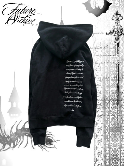 FORGET ME HOODIE (BLACK)