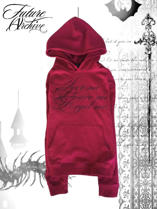 FORGET ME HOODIE (RED)