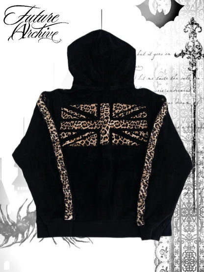 UK CHEETAH SKULL ZIP UP (DELUXE)