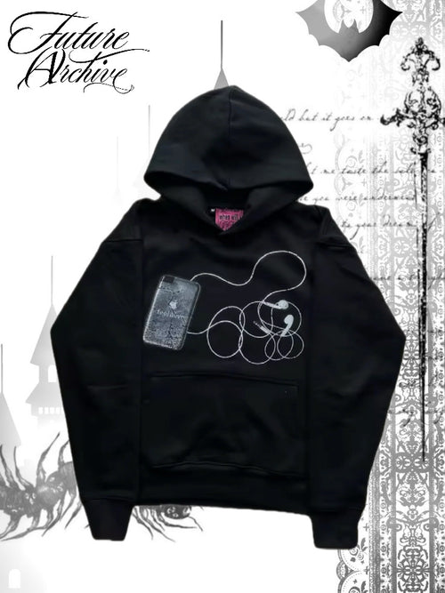 FEELALIVE.MP3 HOODIE