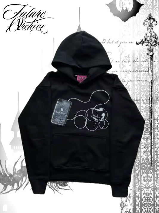 FEELALIVE.MP3 HOODIE